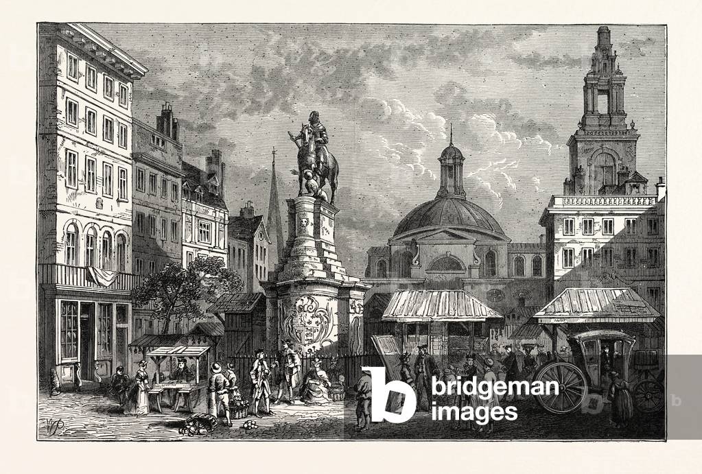 The Stocks' Market Site of the Mansion House London