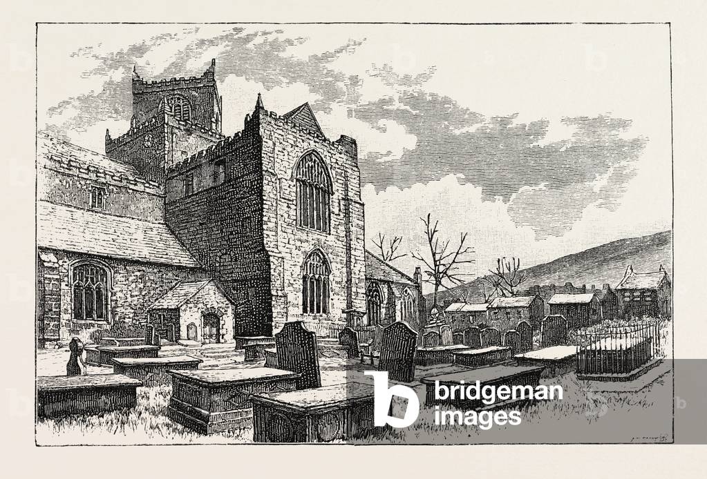 Cartmel Church, from the South