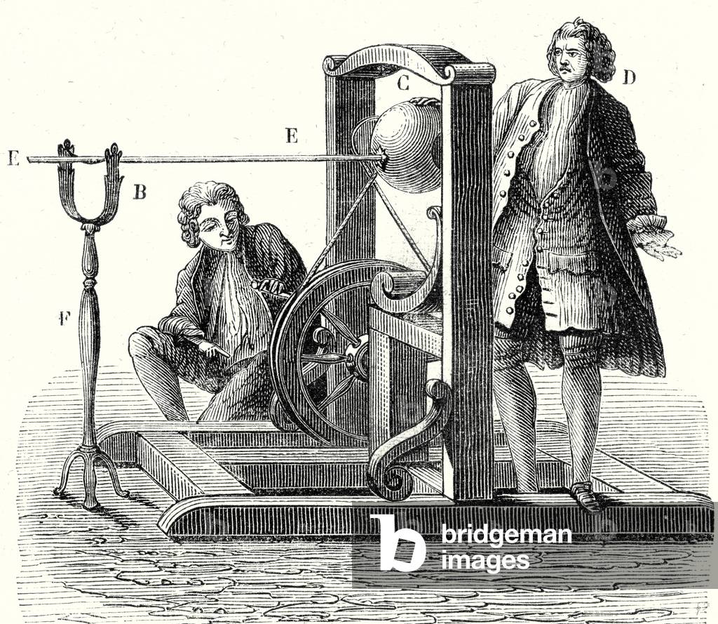 Glass Globe Electric Machine