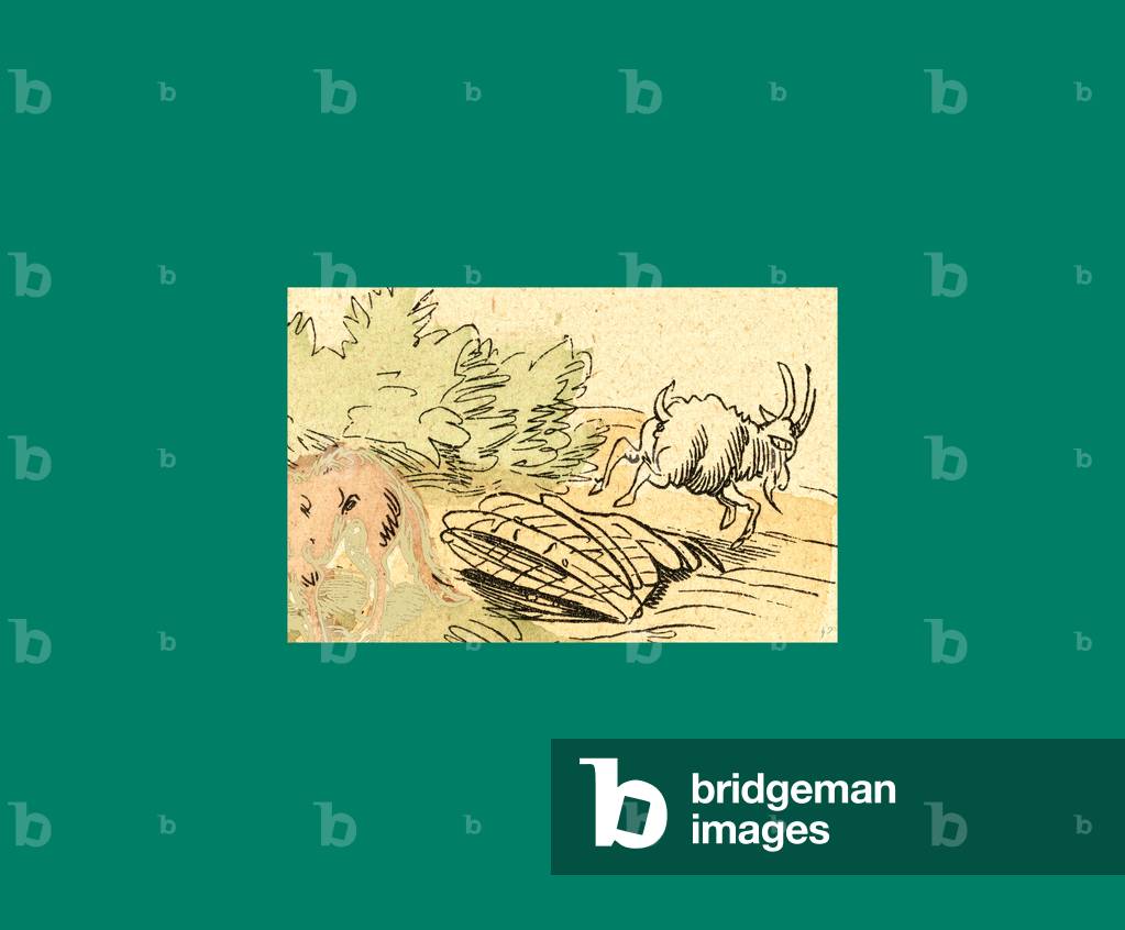 Schnaken and Schnurren, 1866, Mosquitoes and Purring. A Humorous Story in Pictures from the Writer and Illustrator of Max Und Moritz, Munchener Bilderbogen and Fliegende Blatter. Children's Literature from the 19th Century, Comic Illustrated Cautionary Tales