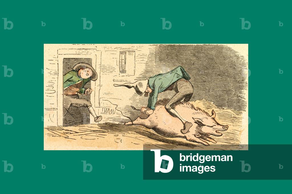 Schnaken and Schnurren, 1866, Mosquitoes and Purring. A Humorous Story in Pictures from the Writer and Illustrator of Max Und Moritz, Munchener Bilderbogen and Fliegende Blatter. Children's Literature from the 19th Century, Comic Illustrated Cautionary Tales
