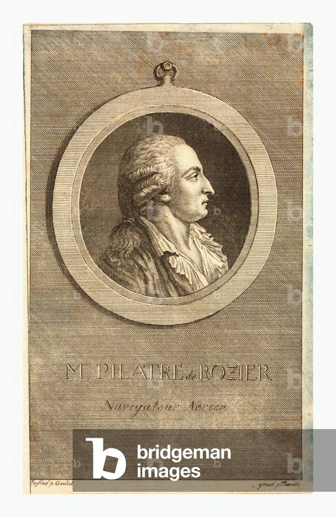 M. Pilatre De Rozier, Aeronaut by P. Goulet