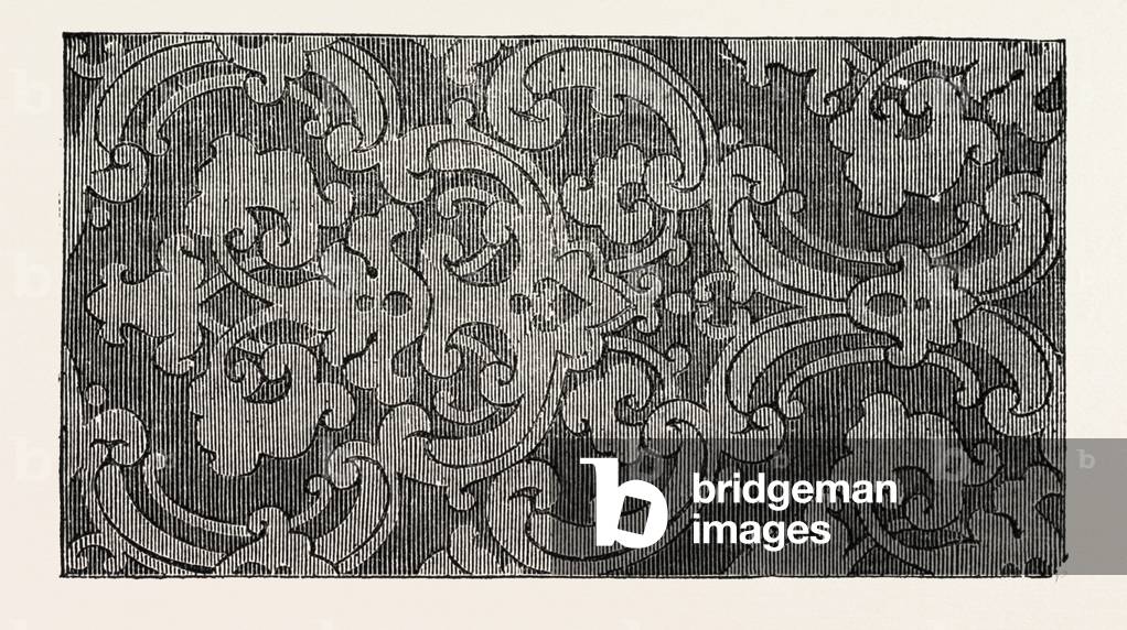 Damask, 1851 Engraving
