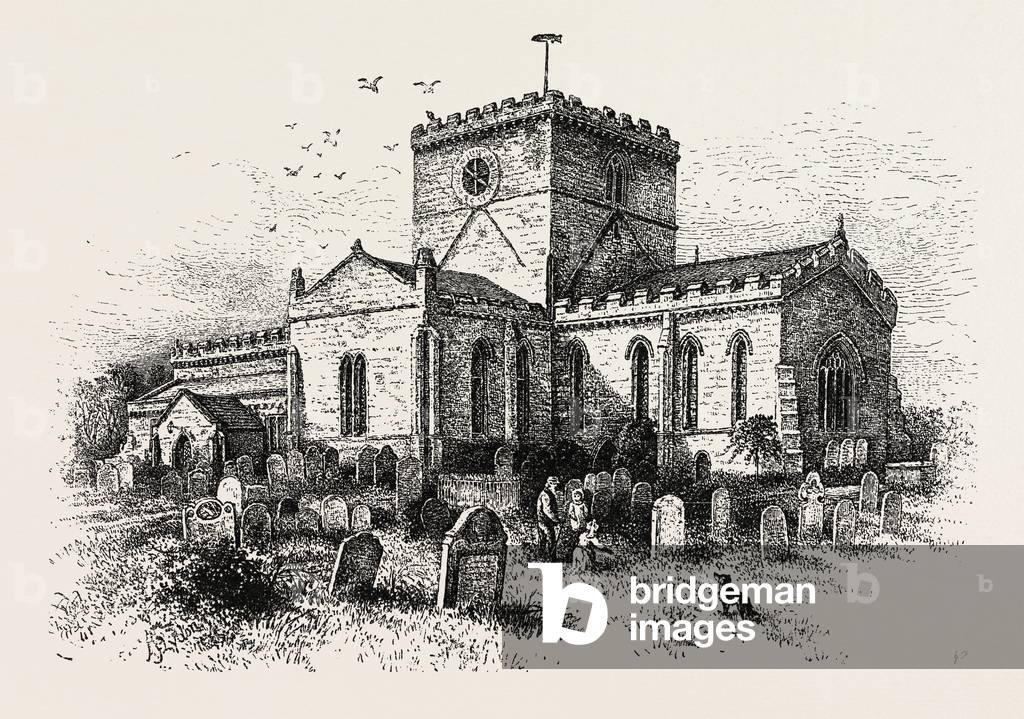 Filey Church, from the South East