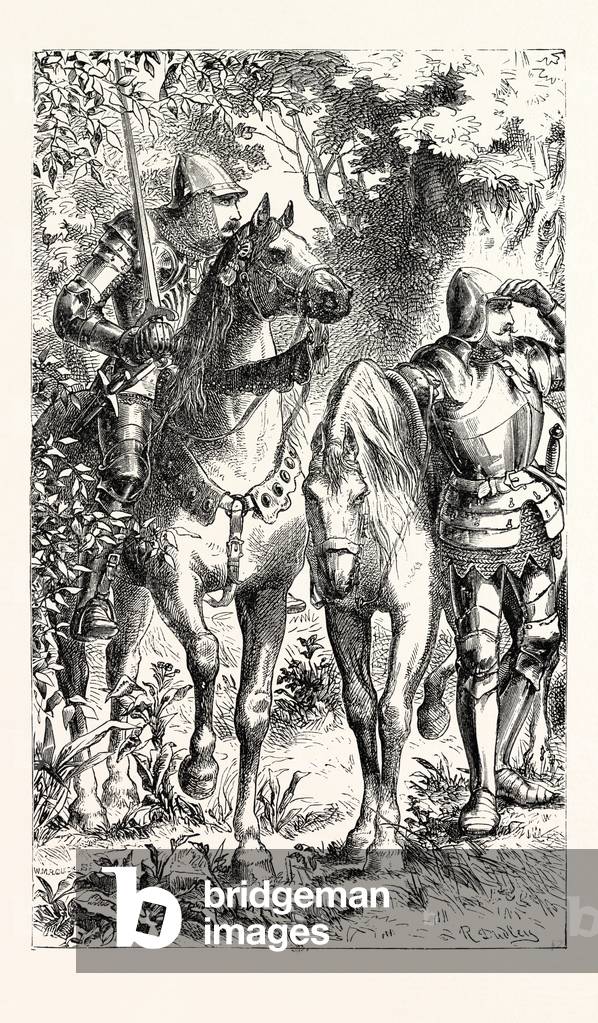 Armed Warriors of the Fourteenth Century.