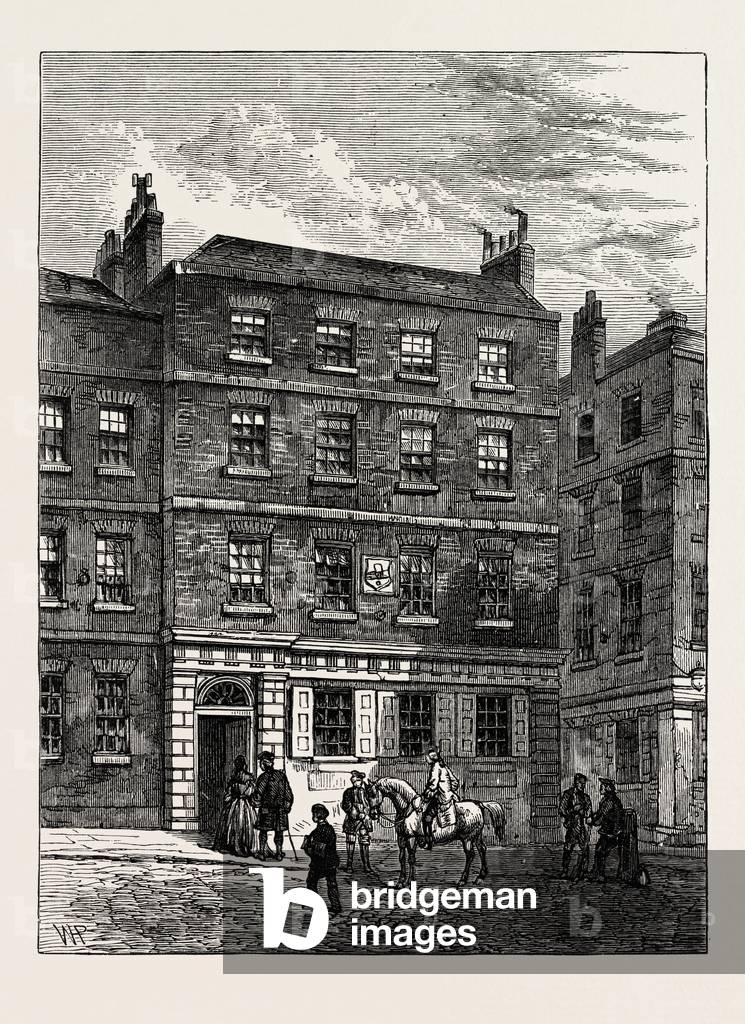 The Stone House Knightrider Street. From a Print in the  Gold-Headed Cane. London