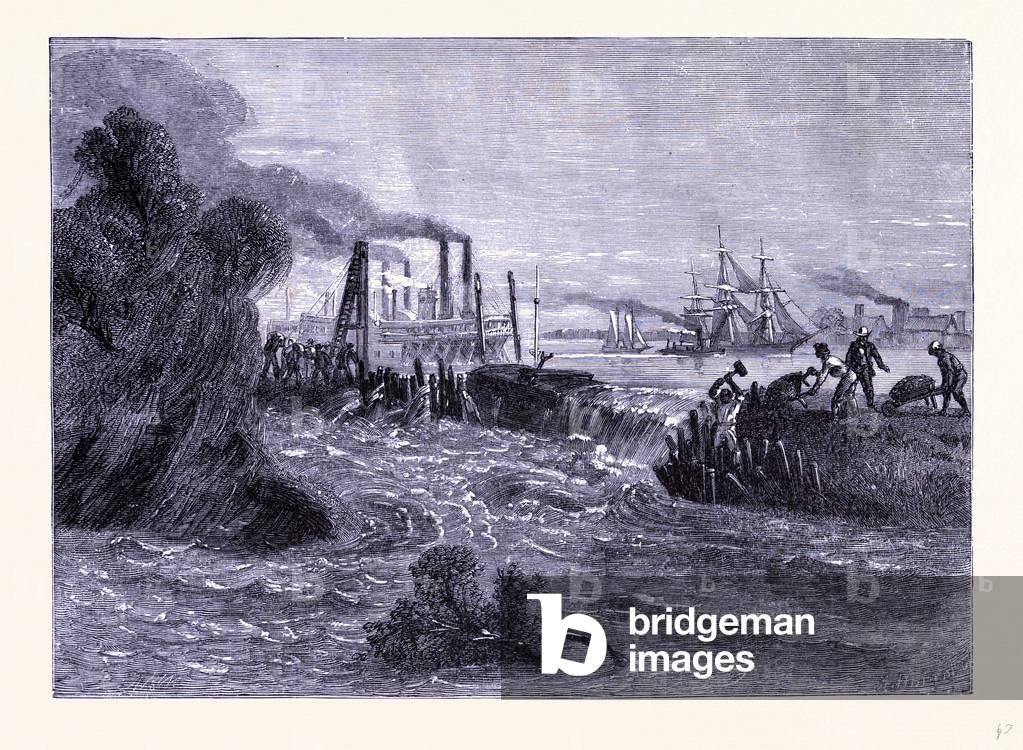 A Levee Breach at the Mississippi United States of America