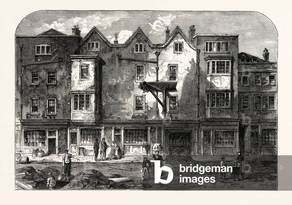 Oldbourne Hall Shoe Lane 1823 London