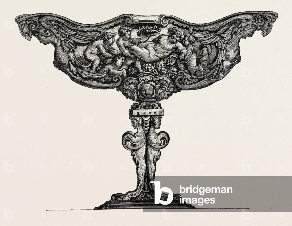 Silver Tazza. Sixteenth Century. Italian Work