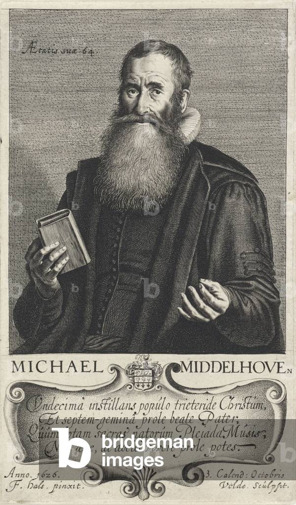 Portrait of Michall van Middelhoven, Jan van de Velde (II), 1626 ©LisztCollection/Leemage