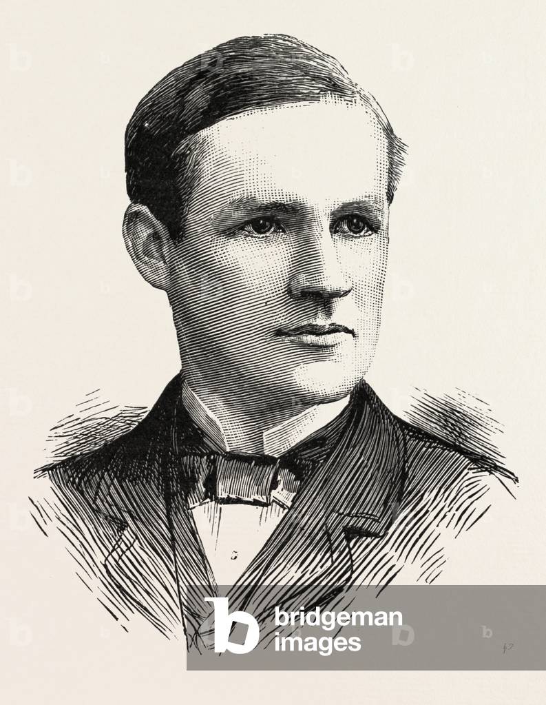 Mr. D.A. Thomas, 1888 Engraving