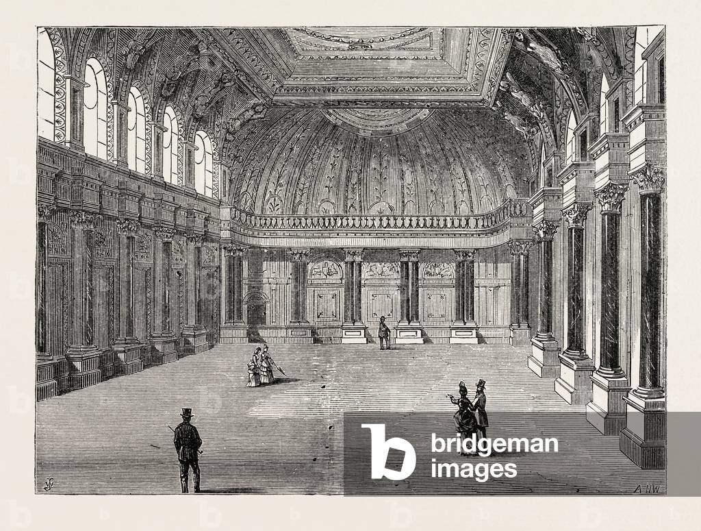 Interior of Drapers' Hall London