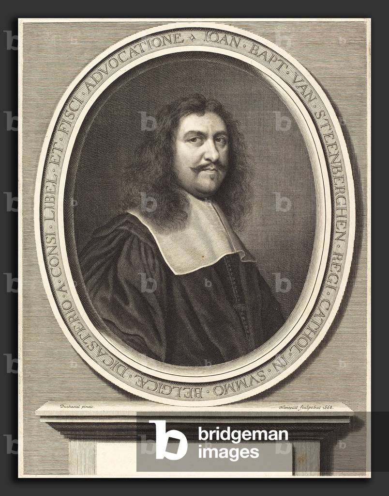 Robert Nanteuil after Francois Duchatel (French, 1623 - 1678), Jean-Baptiste van Steenberghen, 1668, engraving ©LisztCollection/Leemage