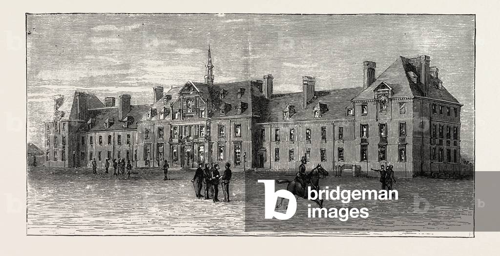 The New Marlborough Barracks, Dublin, Where Prince George of Wales Was Staying at the Time When He is Considered to Have Contracted the Typhoid Fever