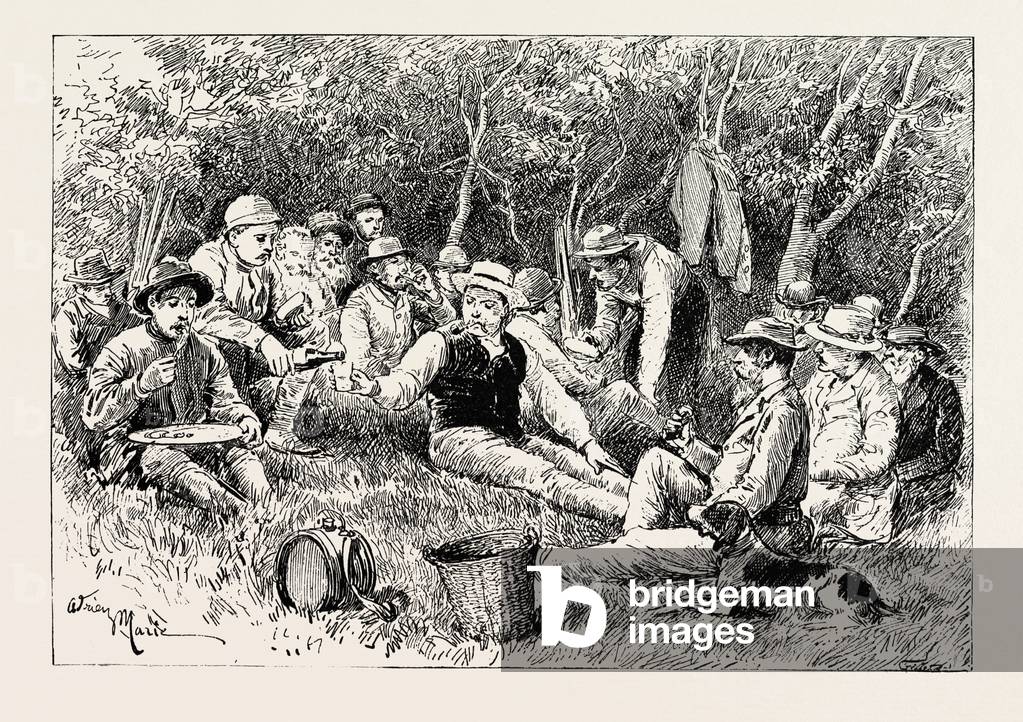 The Crimean War: The Siege of Sebastopol: Camp of the Siege Train (General Sir J. Burgoyne), at Sebastopol, 1854