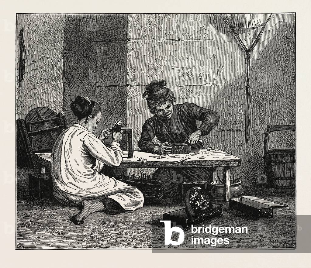 Anamite Workmen Inlaying with Mother-of-Pearl