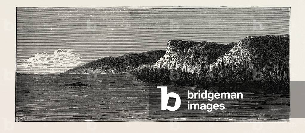 View On the Banks of the Tigris. The Tigris River is the Eastern Member of the Two Great Rivers That Define Mesopotamia, The Other Being the Euphrates. The River Flows South from the Mountains of Southeastern Turkey Through Iraq.