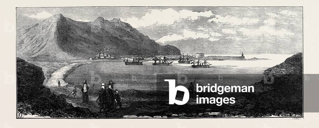 Carthagena after the Siege: Mersel Kebir Bay Near Oran with Spanish Vessels of War 1874