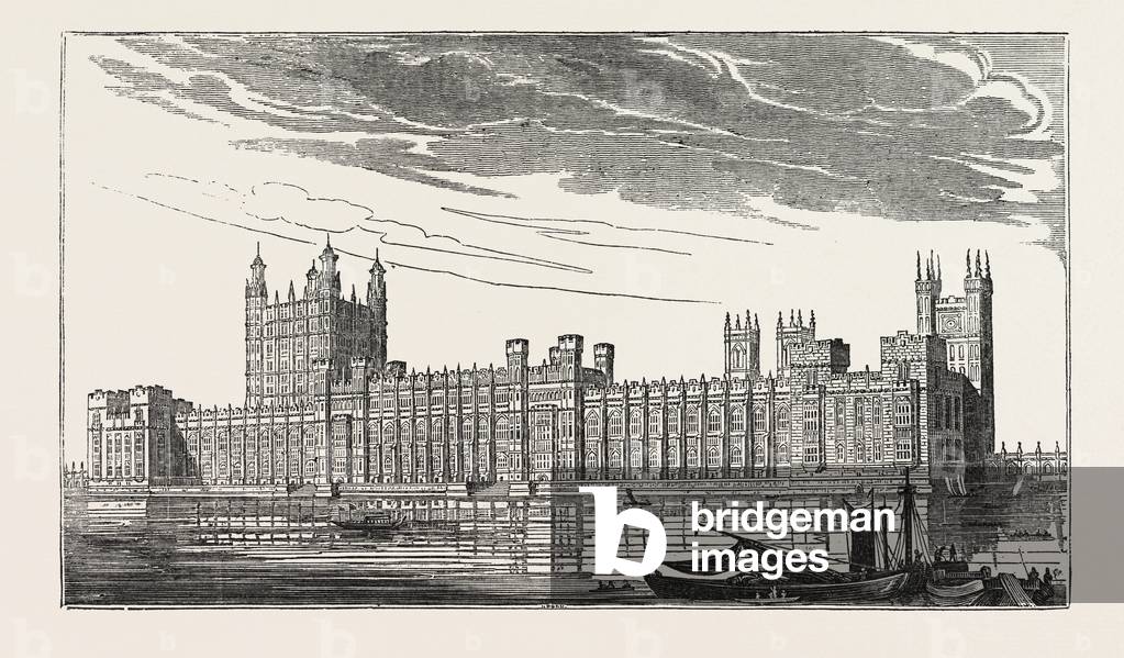 The New Houses of Parliament, Westminster, London, UK