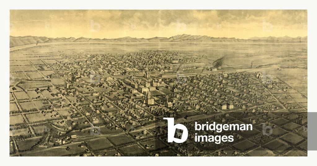 Billings, Montana. County-seat of Yellowstone County, circa 1904, US, USA, America ©LisztCollection/Leemage
