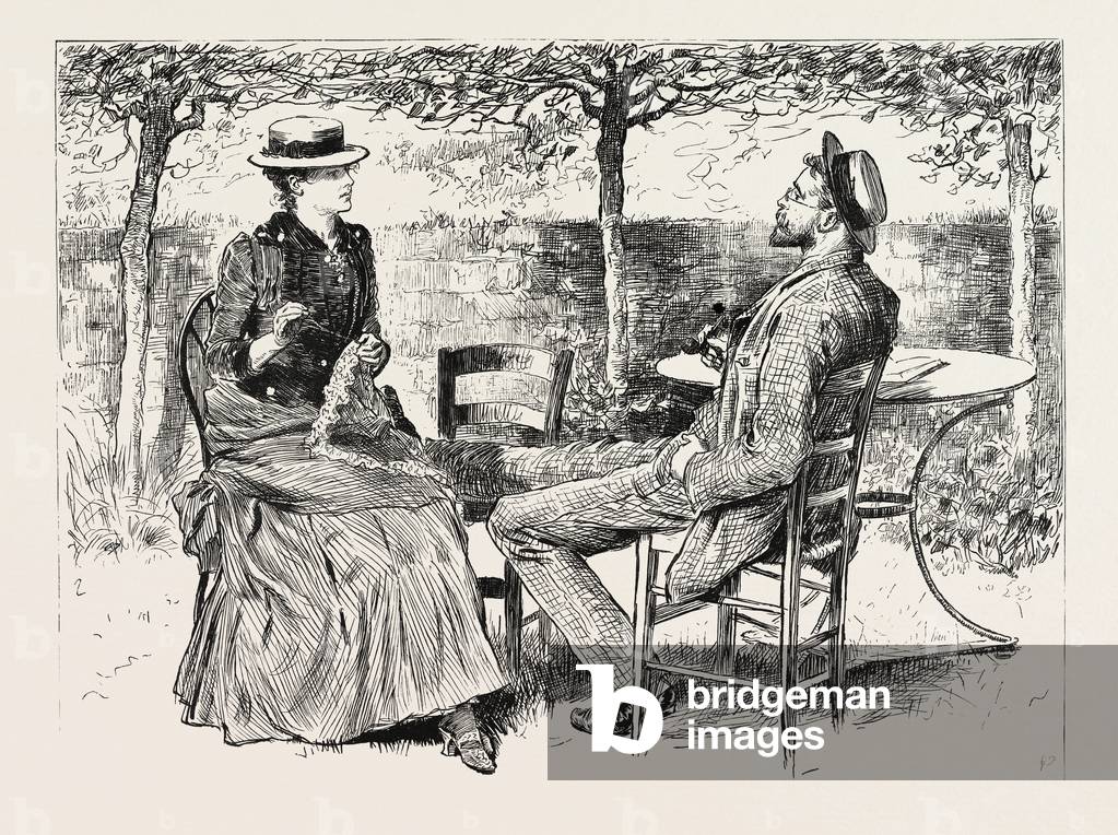 First Person Singular, Drawn by C.S. Reinhart