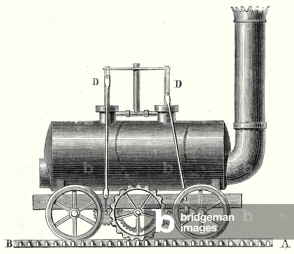 Blenkinsop's Toothed Rack Locomotive