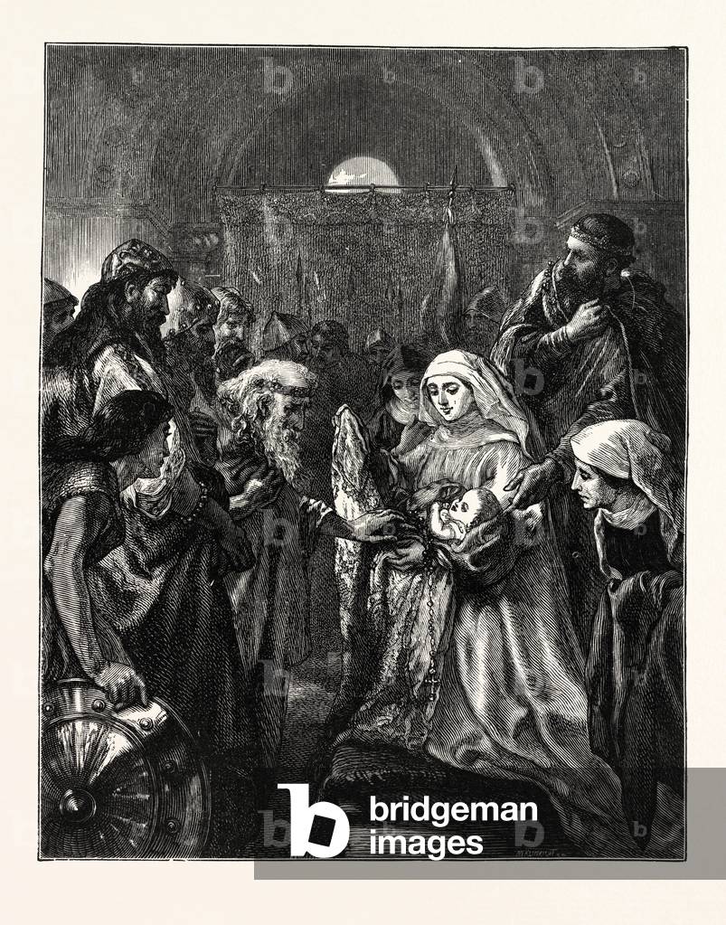 Edward Presenting His Infant Son to the Welsh