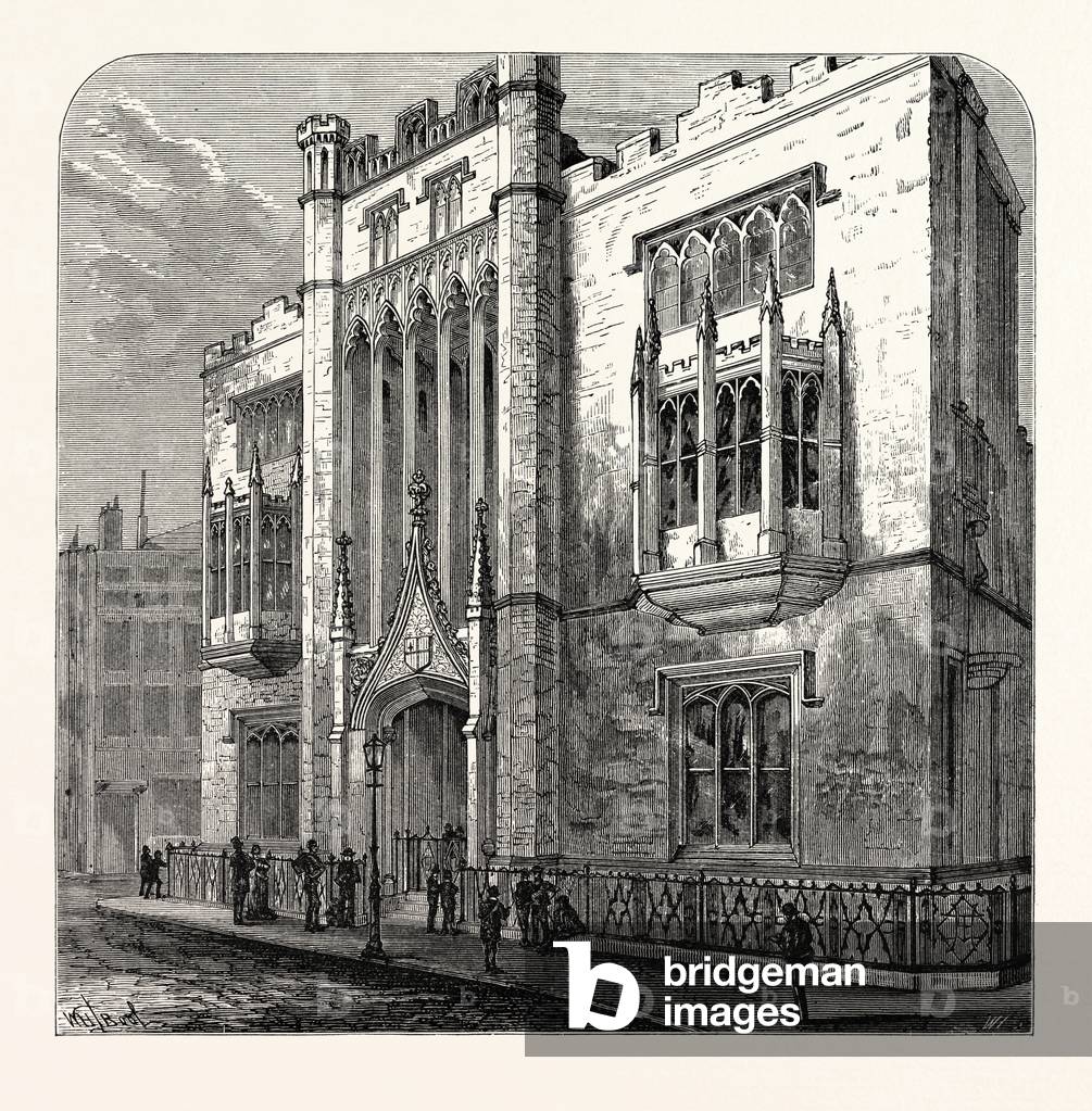 Old City of London School 1879 London