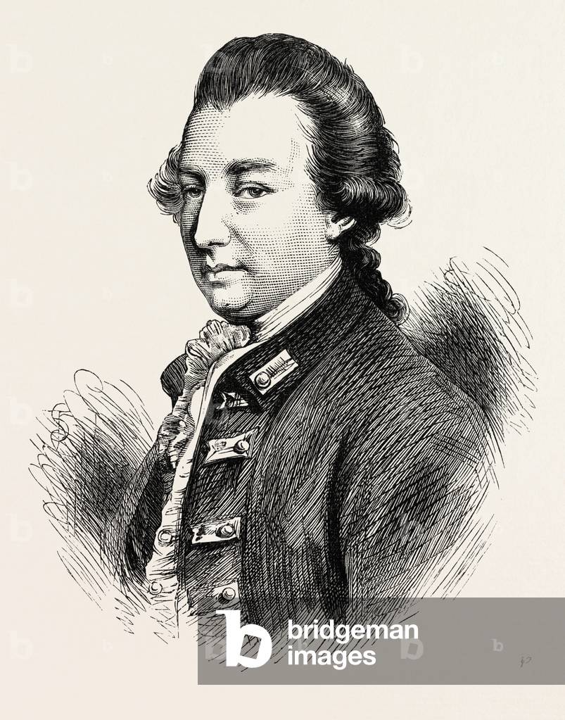 Lord Cornwallis Was a British Army Officer and Colonial Administrator, and One of the Leading British Generals in the American War of Independence, US, USA, 1870s Engraving