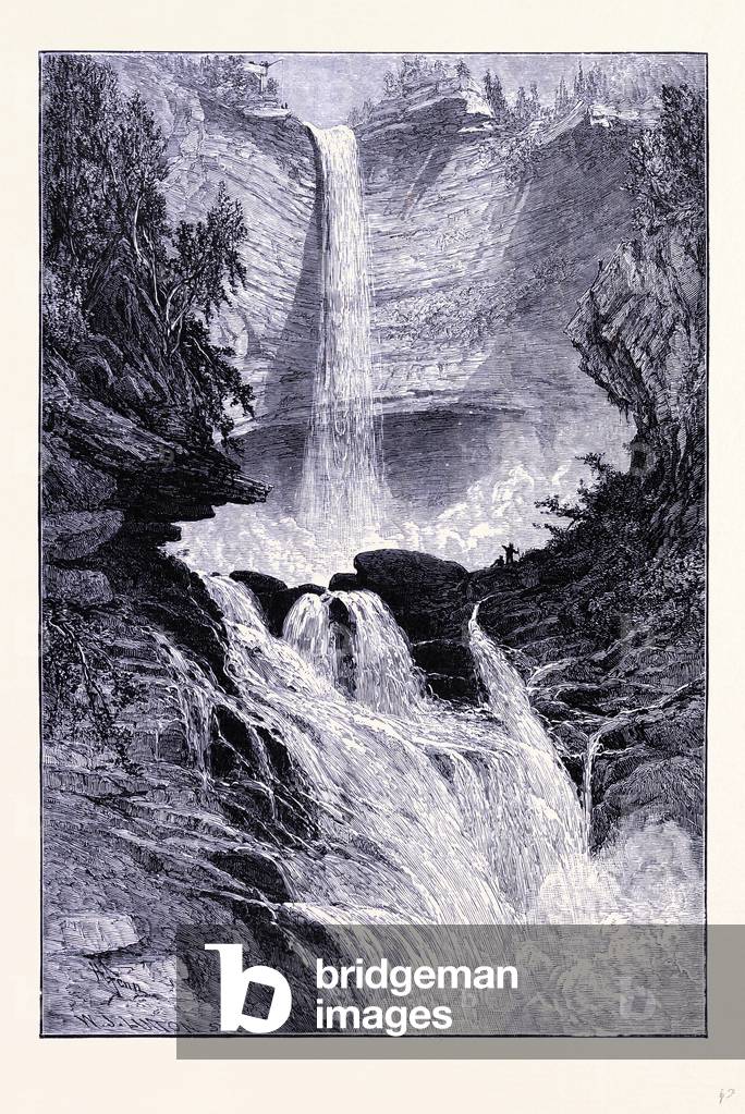 The Waterfall of Catskills United States of America