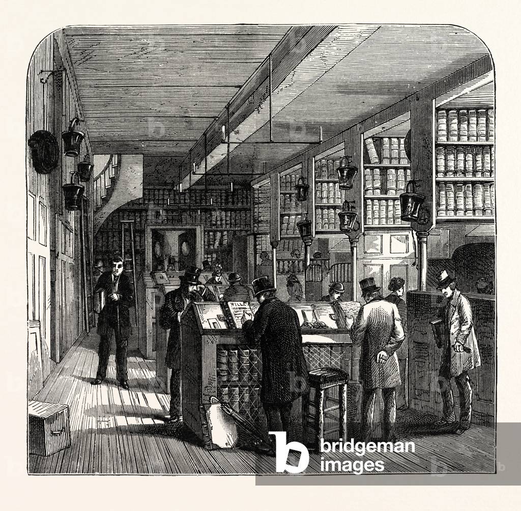 The Prerogative Office Doctors' Commons 1860 London