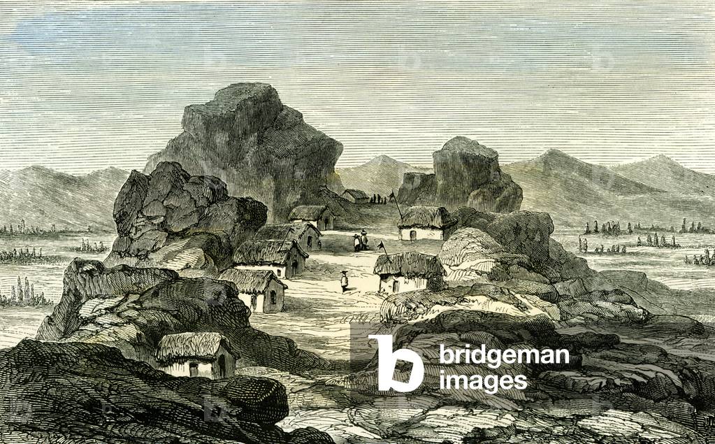 Sachaca Village 1869 Peru