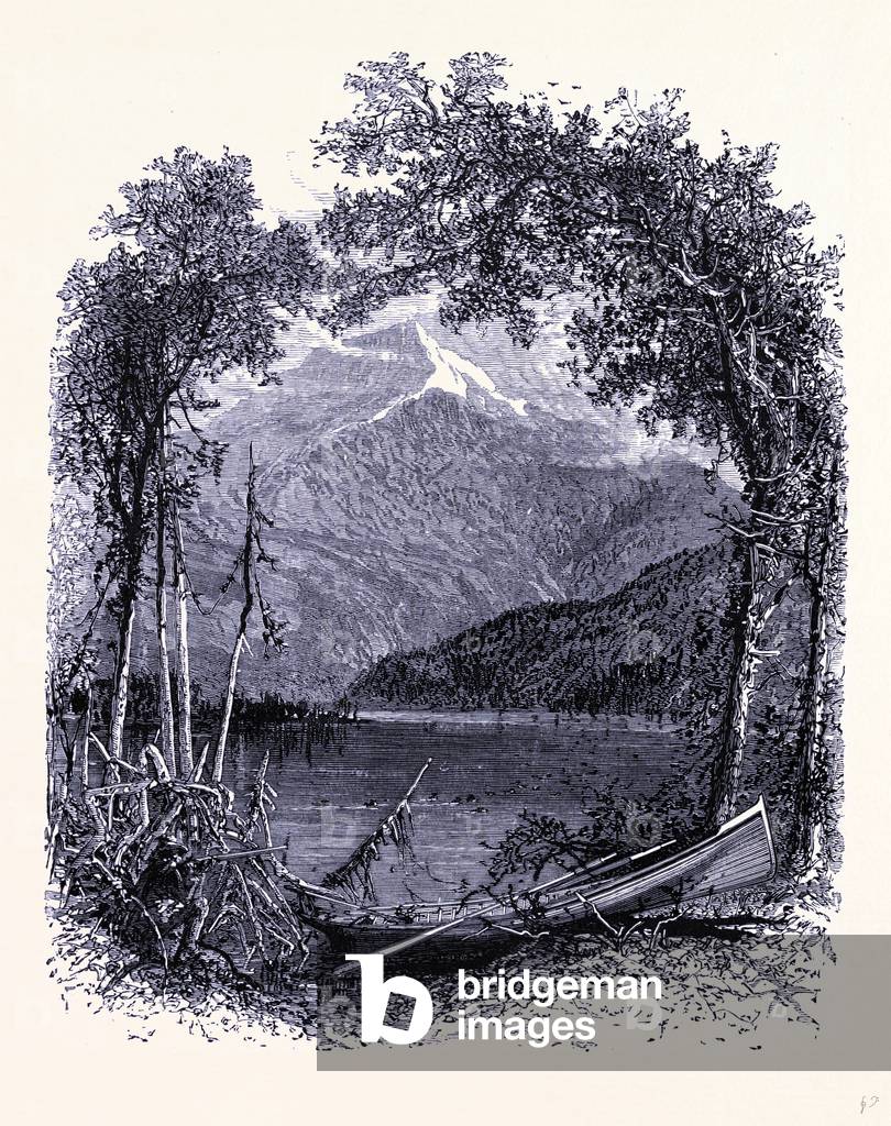 Whiteface Seen from Lake Placid United States of America
