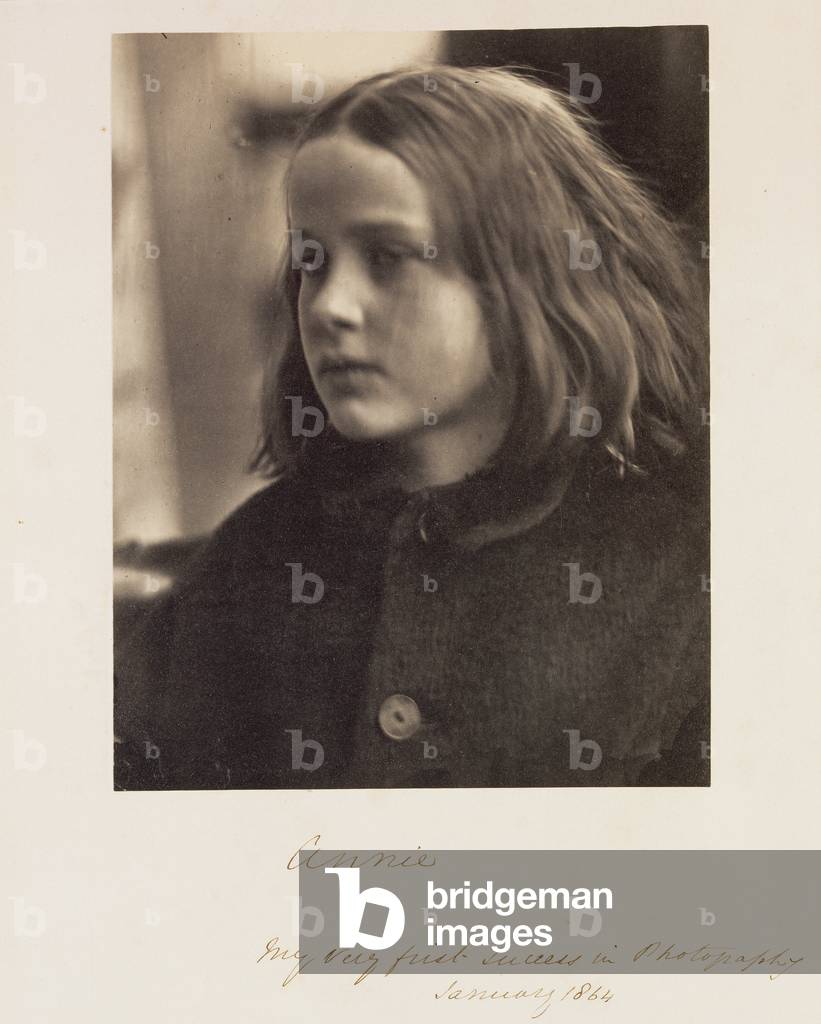 Annie; Julia Margaret Cameron, British, born India, 1815 - 1879; Freshwater, England, Europe; January 1864; Albumen silver print; Image: 17.9 x 14.3 cm (7 1/16 x 5 5/8 in.) -