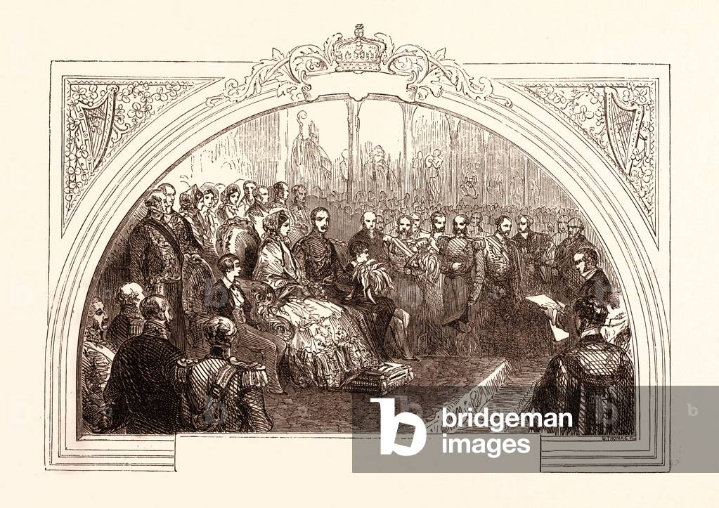 Visit to the Dublin Great Exhibition by Queen Victoria, August 30, 1853, Ireland