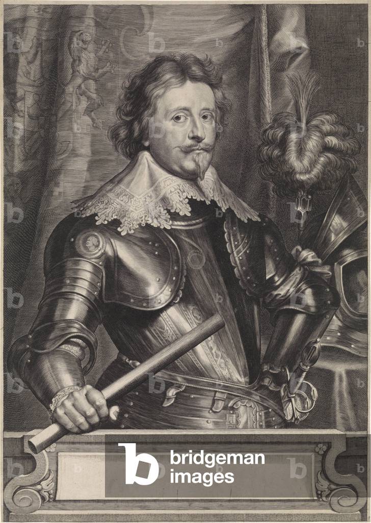 Portrait of Frederick Henry, Prince of Orange-Nassau, Paulus Pontius, Anthony van Dyck, 1616 - 1657 ©LisztColl