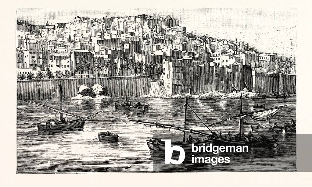 Africa: The Capital of the French Colony of Algeria.