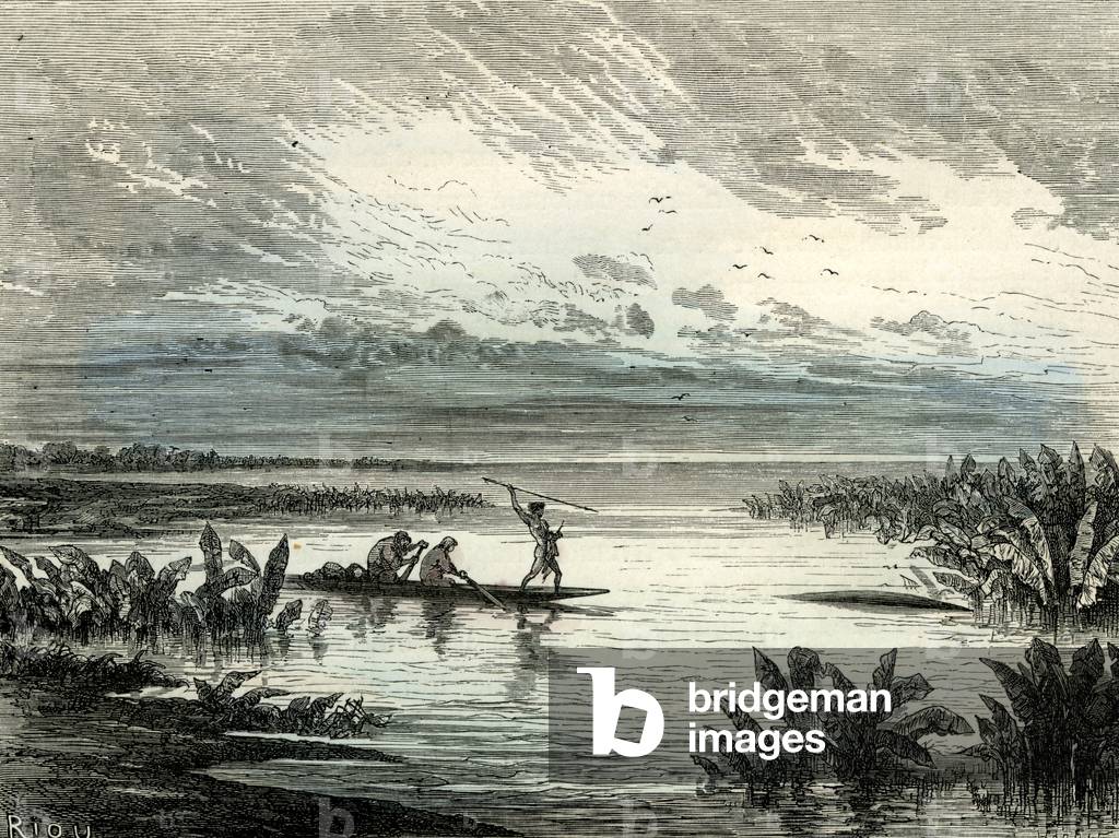 Conibis Indians 1869 Peru