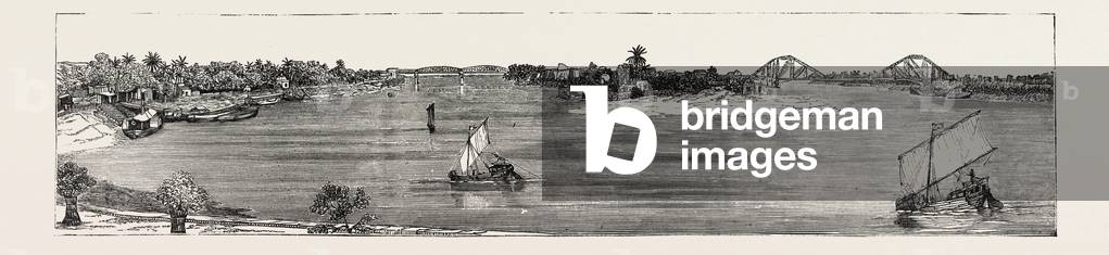 The Crimean War: The Battle of the Alma: Sketched from the Deck of the Star of the South, 1854