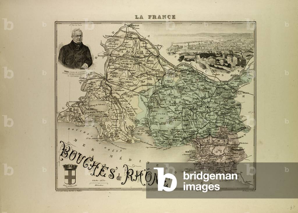 Bouches Du Rhône 1896 France