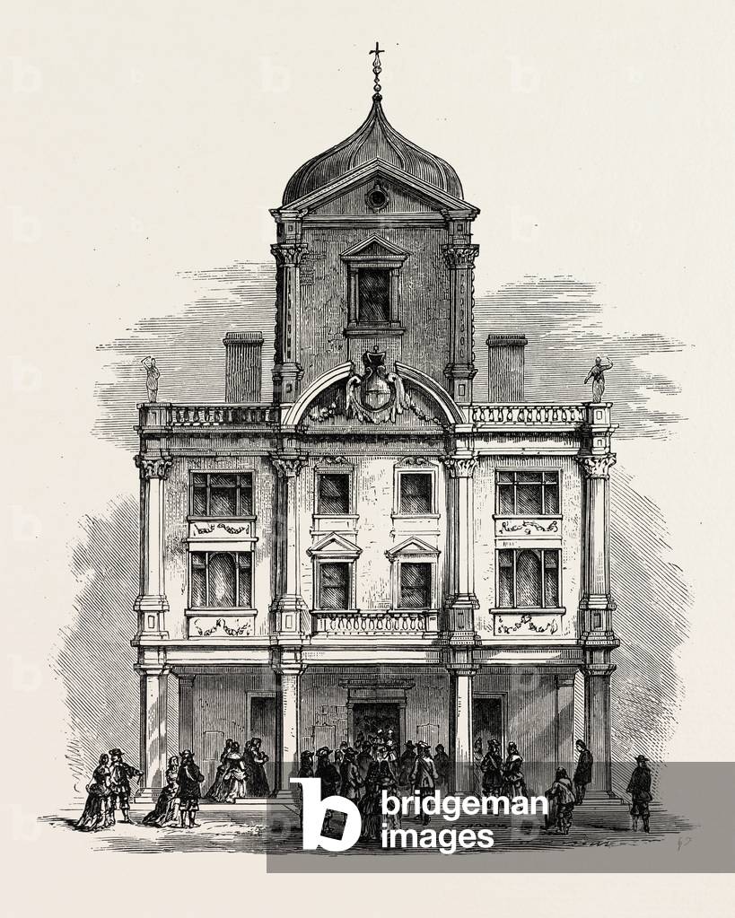 The Dorset Gardens Theatre Whitefriars London