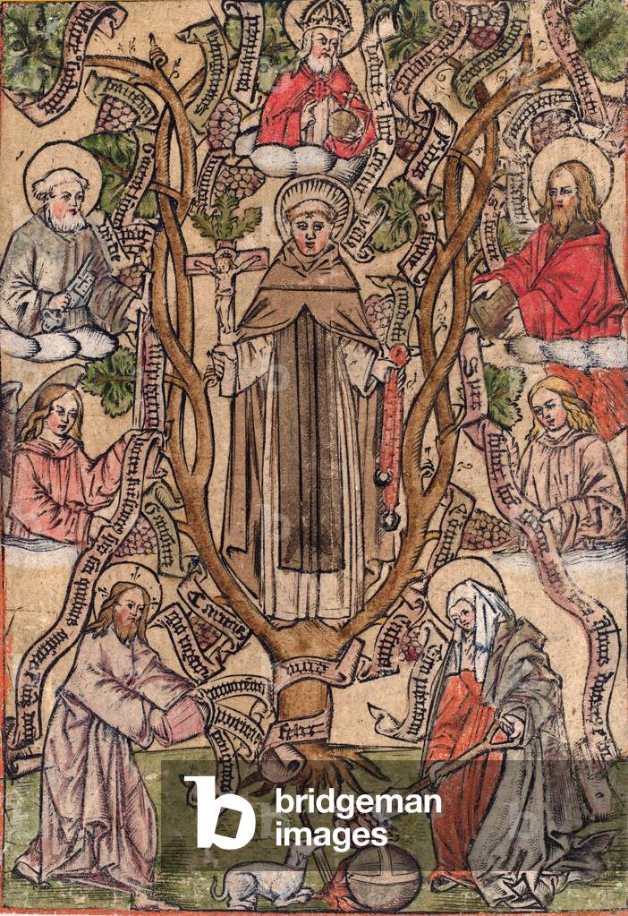 Master S (Flemish, active 1505-1520), Saint Dominic, engraving ©LisztCollection/Leemage