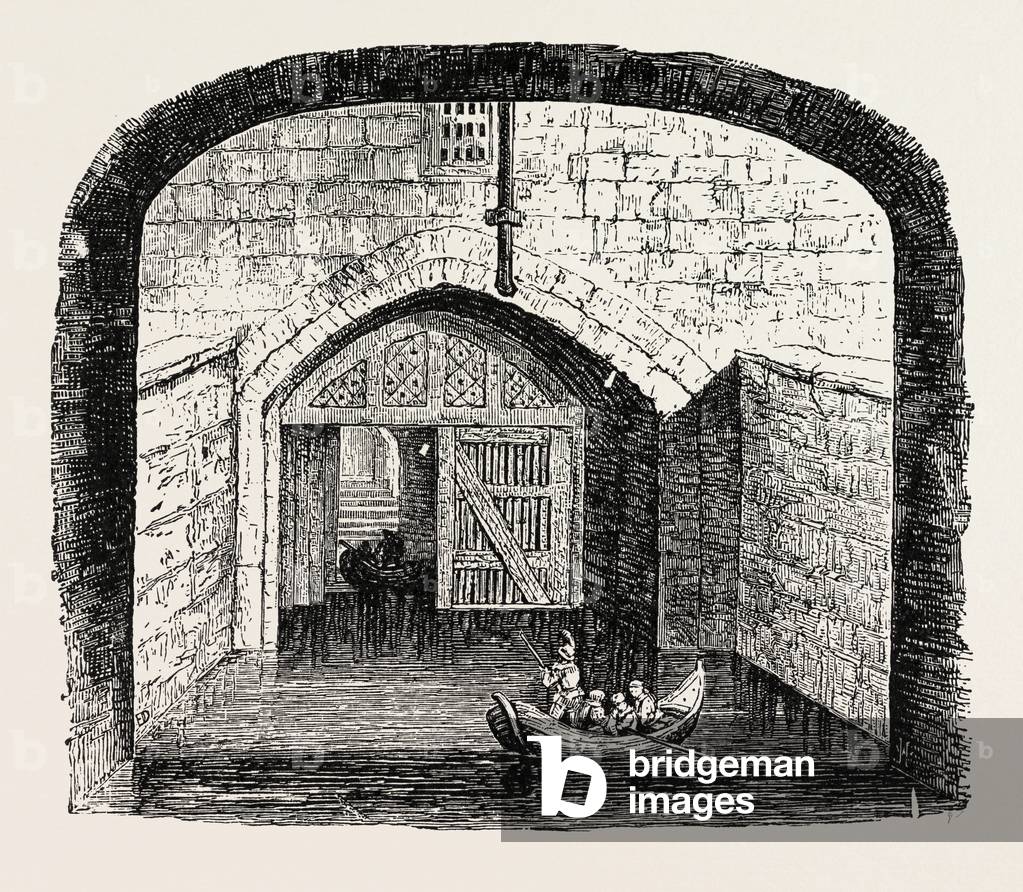 Traitor's Gate Tower of London.