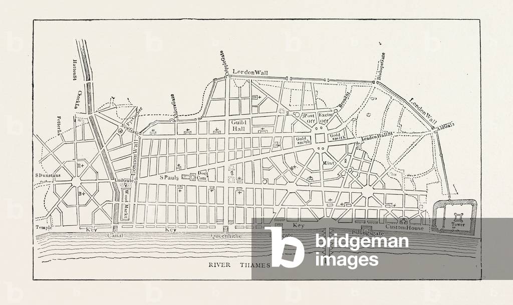 Wren's Plan for Rebuilding London