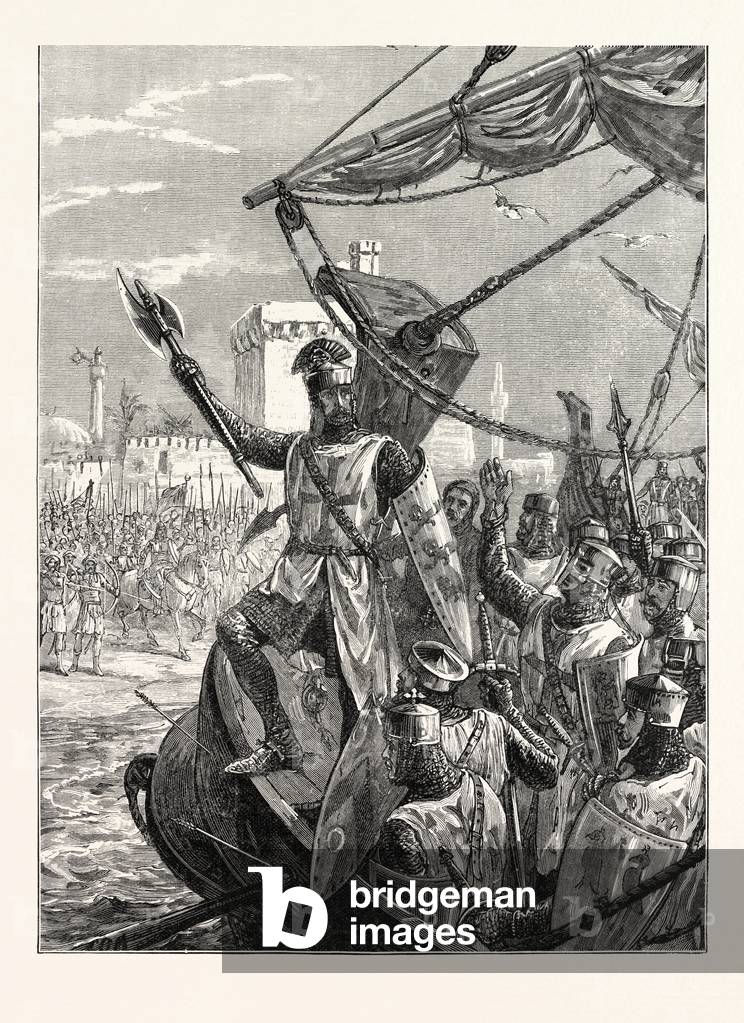 Richard Landing at Jaffa