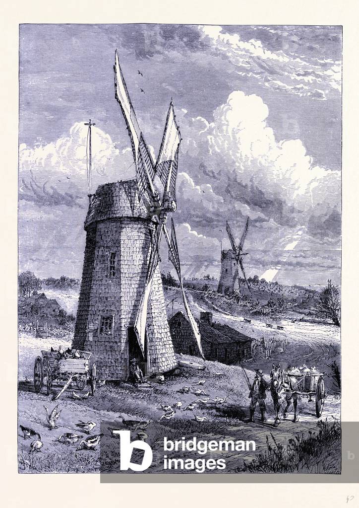 Windmills at East Hampton United States of America