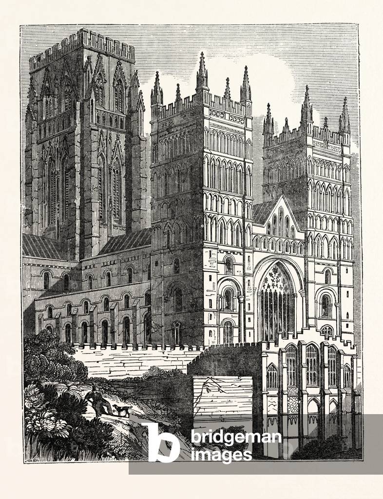 North-West View of Durham Cathedral