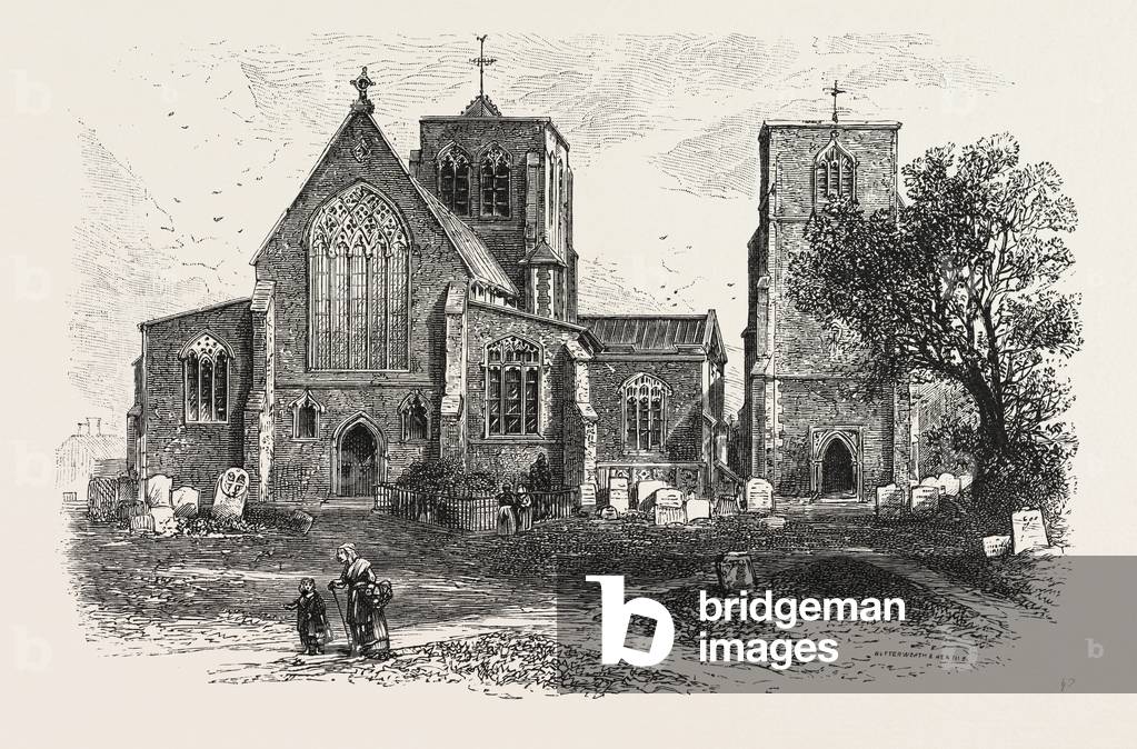 East Dereham, from the West.