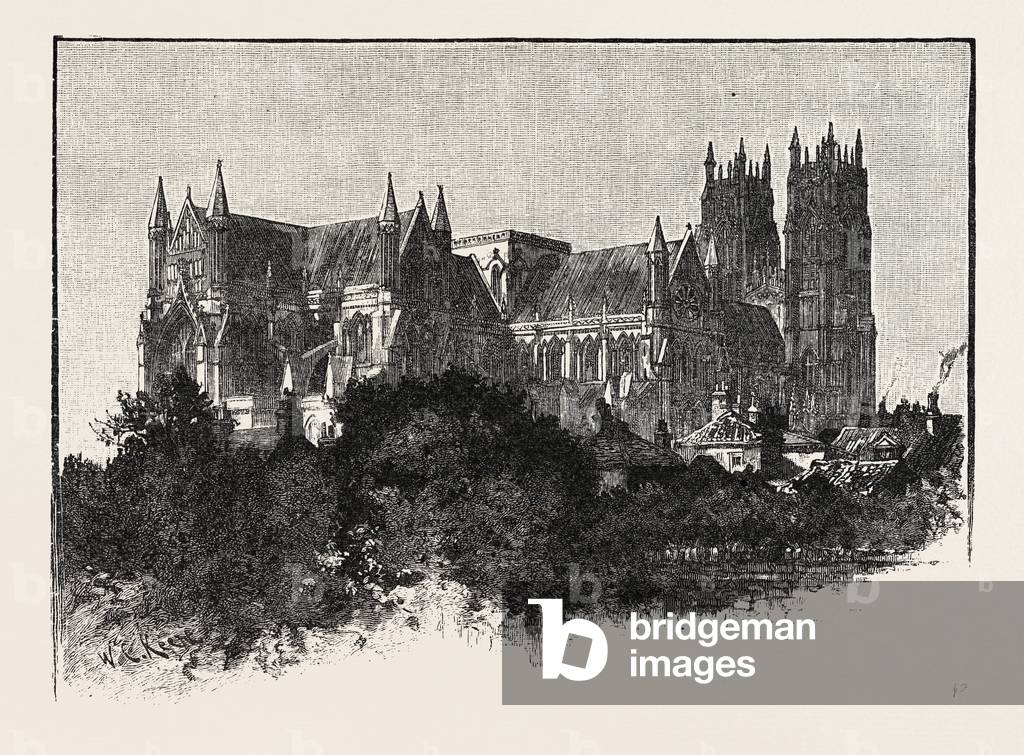 Beverley Minster, from the North-East.