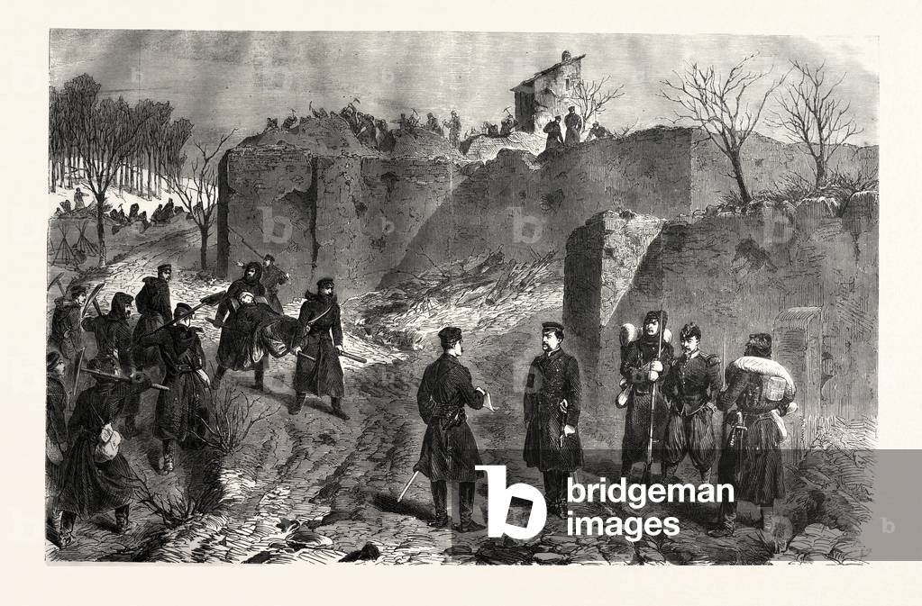 Franco-Prussian War: Demolition of French Batteries on the Mont-Avron